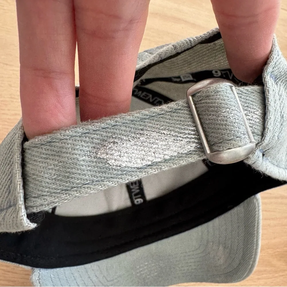 Chicago White Sox Women’s Hat Washed Gray Denim With Silver‎ Detail